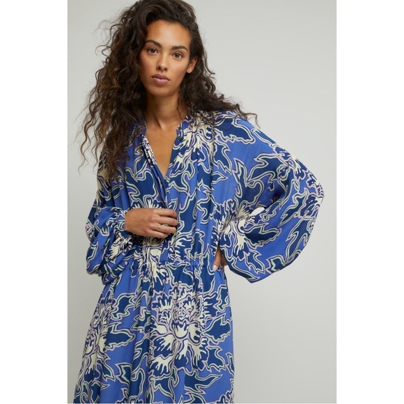 CLOSED Emily Floral Maxi Dress Size Medium - Picture 1 of 15